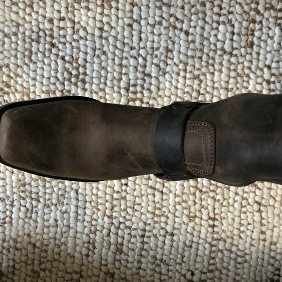 Frye Tan Harness Boots, Like New - Size 7 - Picture 4 of 6